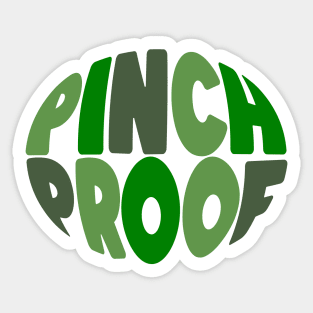 Pinch Proof Sticker